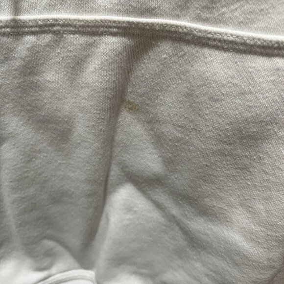 Champion Spellout Sweater Adult Medium White Hoodie Sweatshirt Pullover Mens - Picture 5 of 14